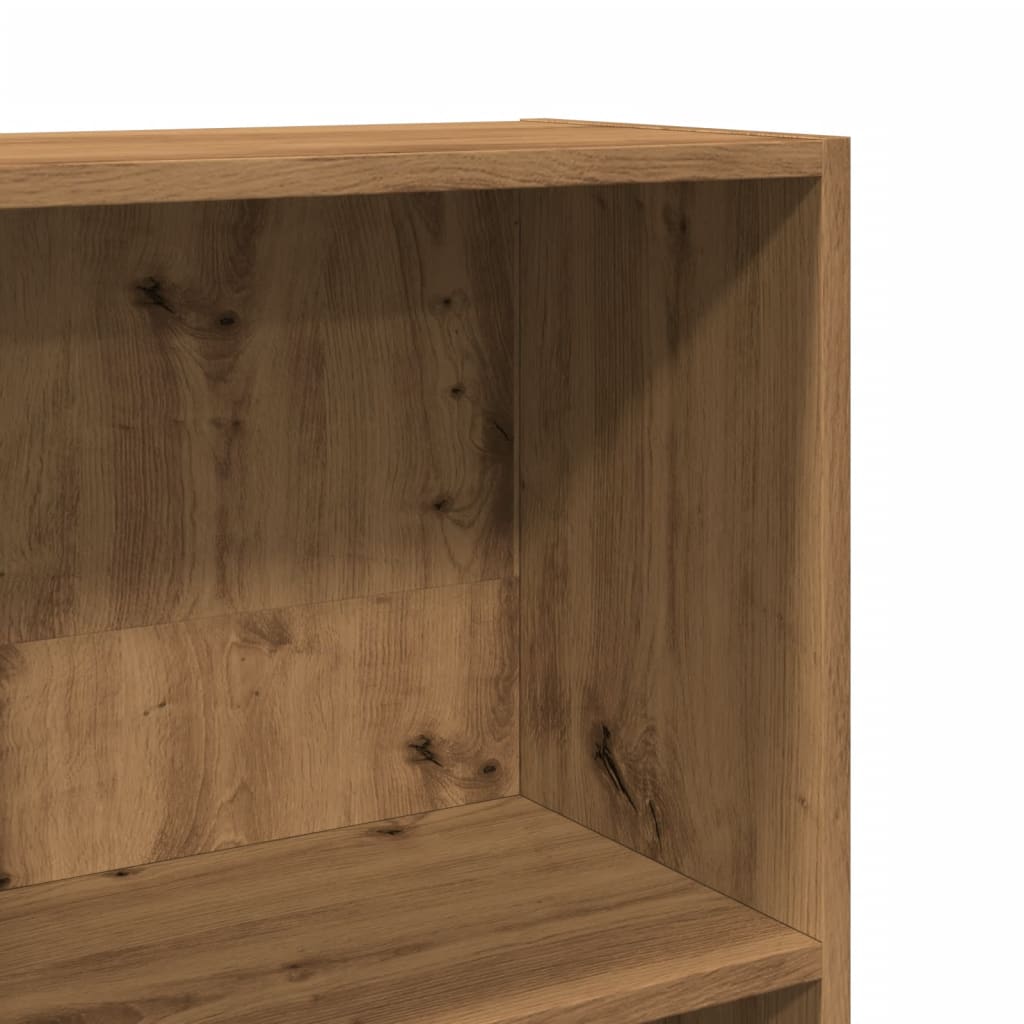 Libreria Artigianale Rovere 40x24x176 cm Legno ingegnerizzato