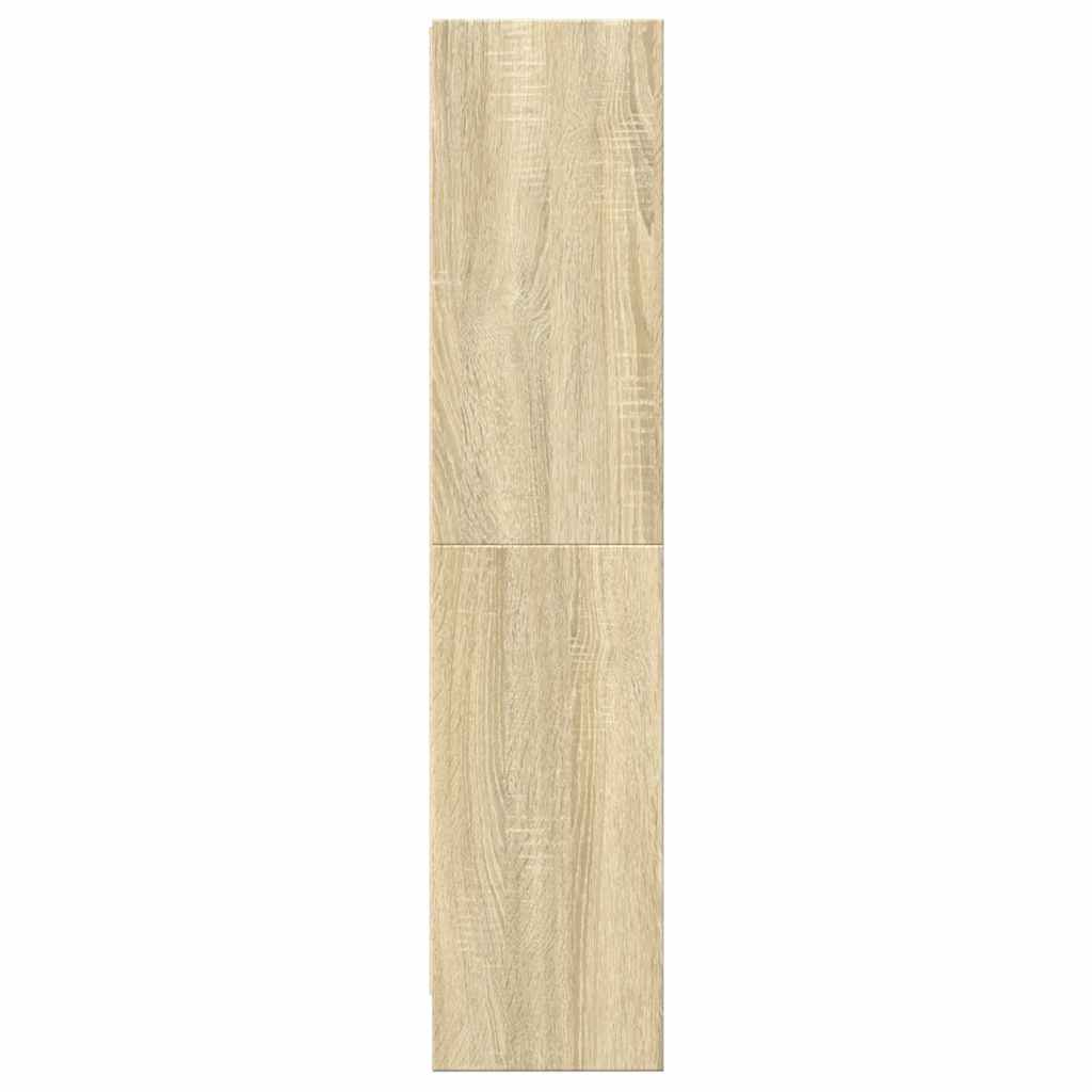 Libreria Rovere Sonoma 60x24x109 cm in Legno Multistrato