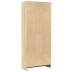 Libreria Rovere Sonoma 60x24x143 cm in Legno Multistrato