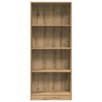 Libreria Rovere Artigianale 60x24x143 cm in Legno Multistrato