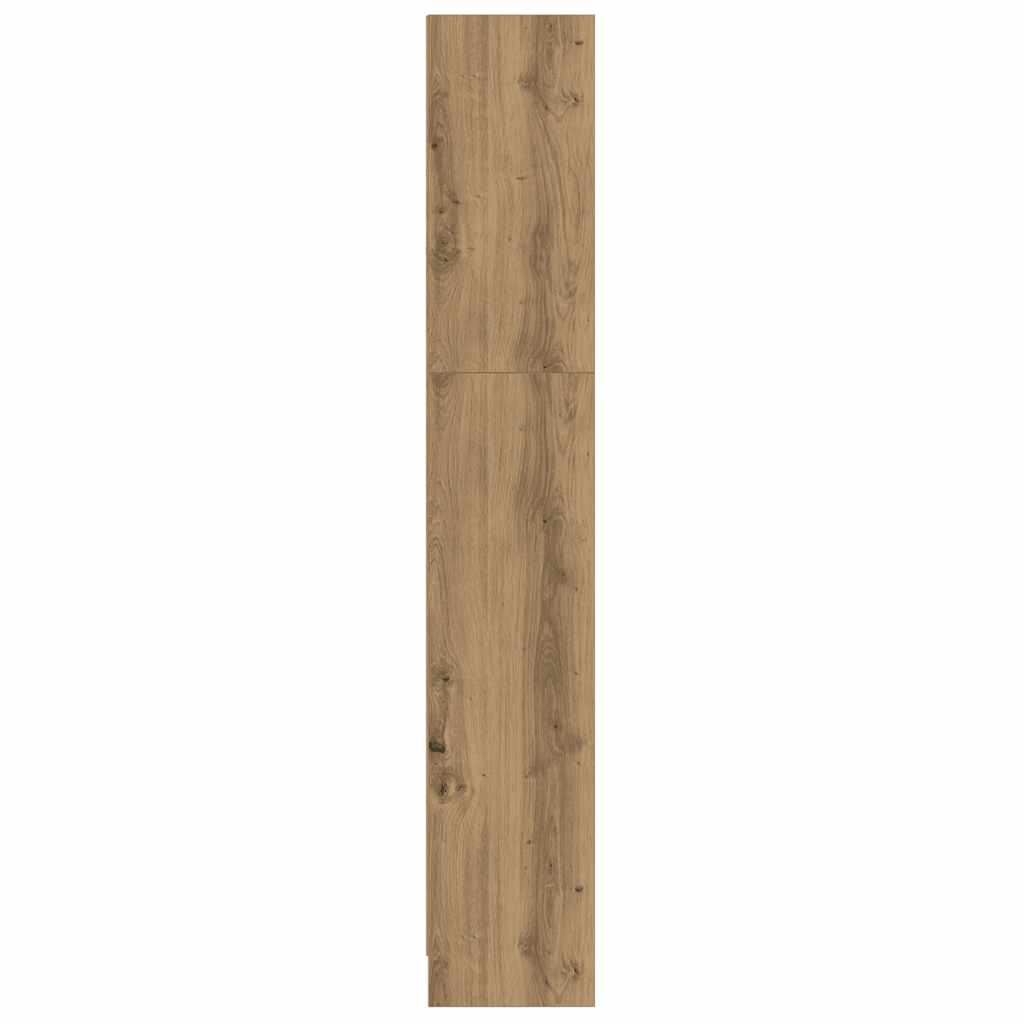 Libreria Rovere Artigianale 60x24x143 cm in Legno Multistrato