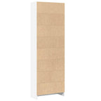 Libreria Bianca 60x24x176 cm in Legno Massello