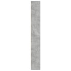 Libreria Grigio Cemento 60x24x176 cm in Legno Multistrato