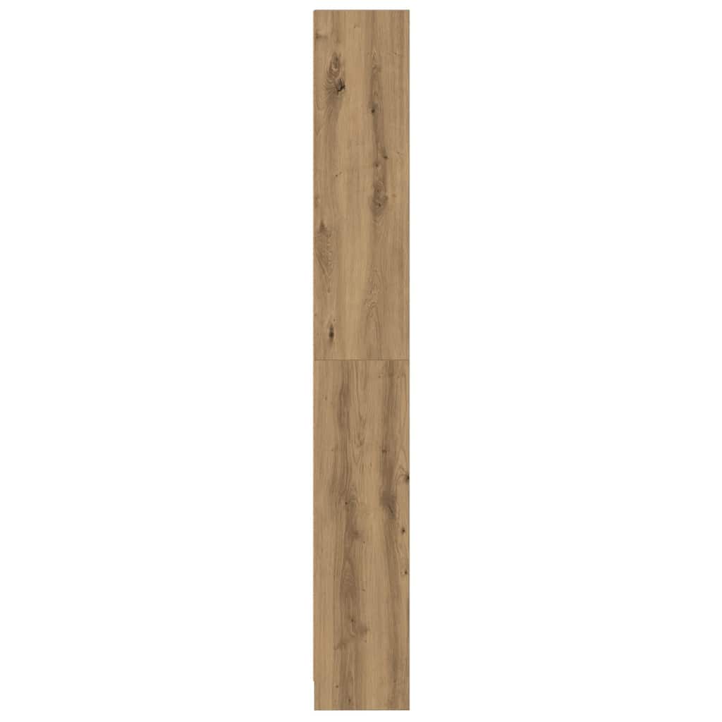 Libreria Artigianale Rovere 60x24x176 cm Legno ingegnerizzato