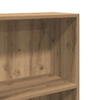 Libreria Artigianale Rovere 60x24x176 cm Legno ingegnerizzato