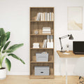 Libreria Artigianale Rovere 60x24x176 cm Legno ingegnerizzato