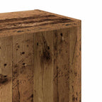 Libreria Legno Antico 80x24x76 cm in Legno Multistrato