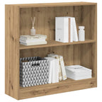 Libreria Rovere Artigianale 80x24x76 cm in Legno Multistrato