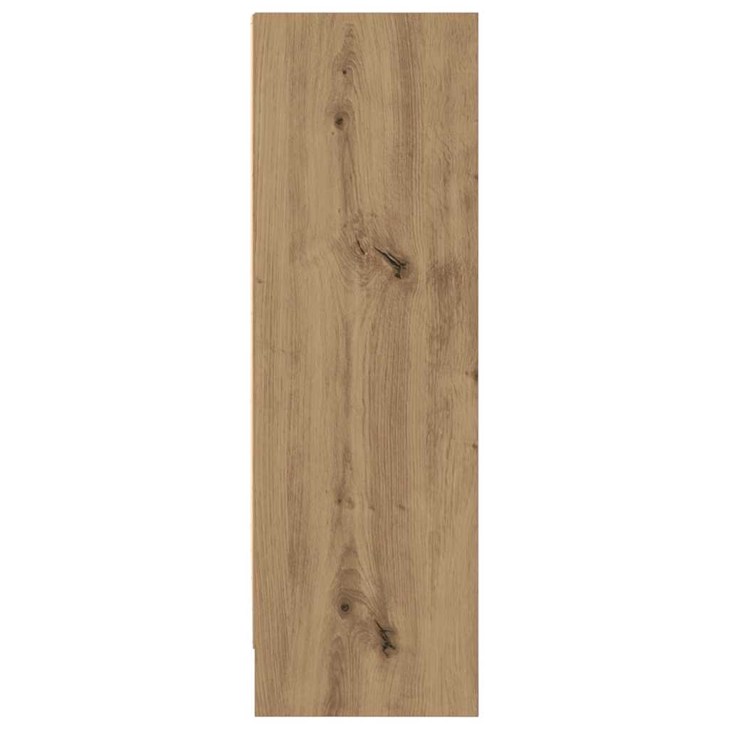 Libreria Rovere Artigianale 80x24x76 cm in Legno Multistrato