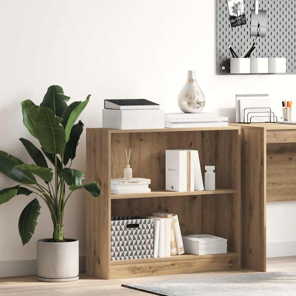 Libreria Rovere Artigianale 80x24x76 cm in Legno Multistrato