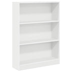 Libreria Bianca 80x24x109 cm in Legno Multistrato