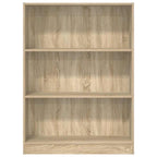 Libreria Rovere Sonoma 80x24x109 cm in Legno Multistrato