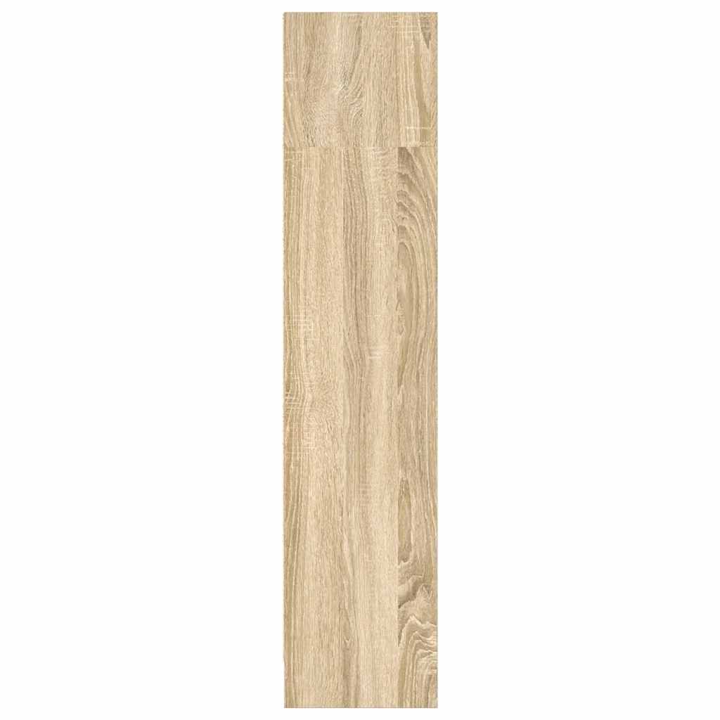 Libreria Rovere Sonoma 80x24x109 cm in Legno Multistrato