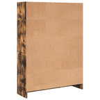 Libreria Rovere Fumo 80x24x109 cm in Legno Multistrato