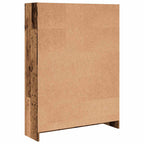 Libreria Legno Antico 80x24x109 cm in Legno Multistrato