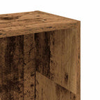 Libreria Legno Antico 80x24x109 cm in Legno Multistrato