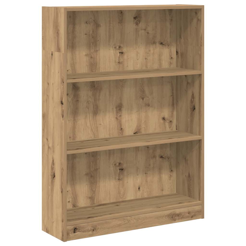 Libreria Rovere Artigianale 80x24x109 cm in Legno Multistrato
