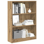 Libreria Rovere Artigianale 80x24x109 cm in Legno Multistrato