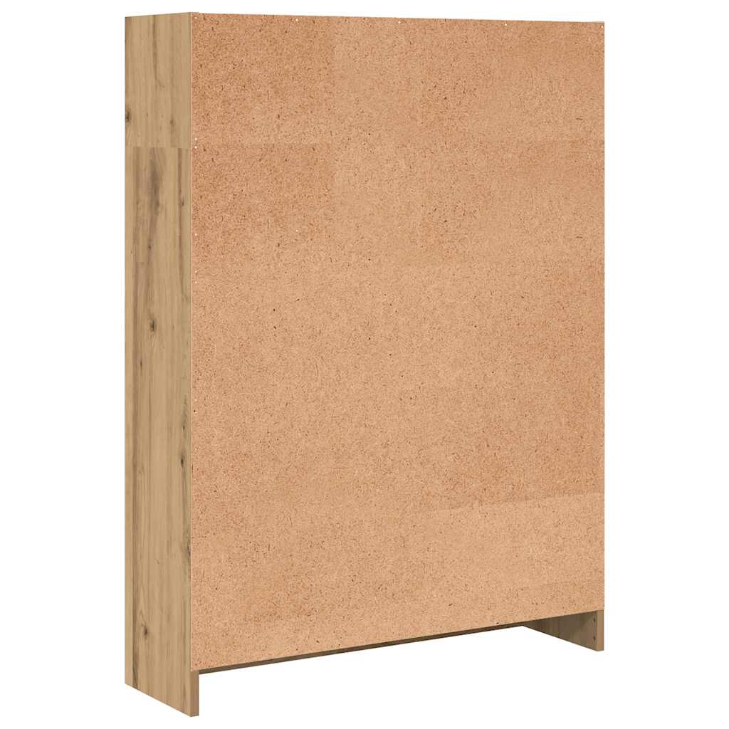 Libreria Rovere Artigianale 80x24x109 cm in Legno Multistrato