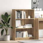 Libreria Rovere Artigianale 80x24x109 cm in Legno Multistrato