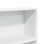 Libreria Bianca 80x24x176 cm in Legno Multistrato