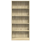Libreria Rovere Sonoma 80x24x176 cm Legno ingegnerizzato