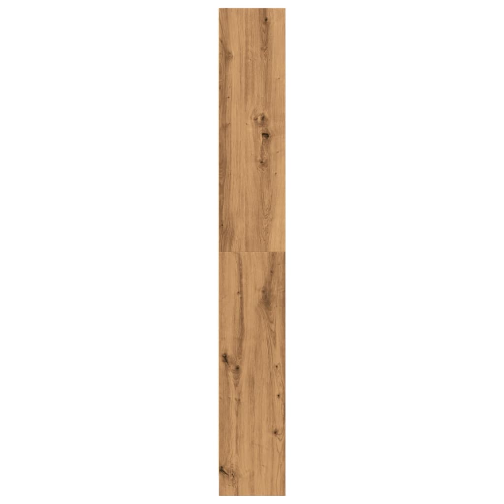 Libreria Rovere Artigianale 80x24x176 cm in Legno Multistrato