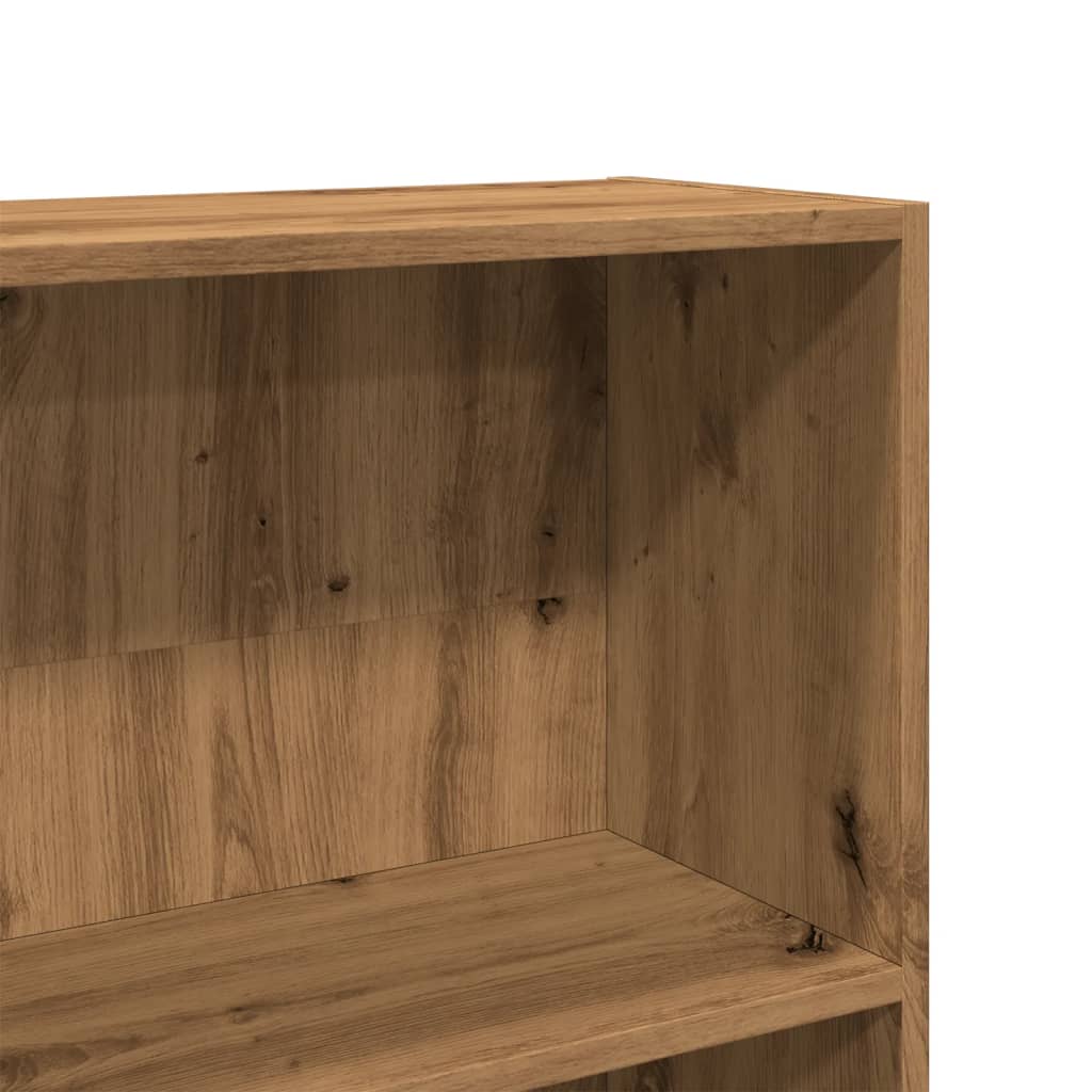 Libreria Rovere Artigianale 80x24x176 cm in Legno Multistrato