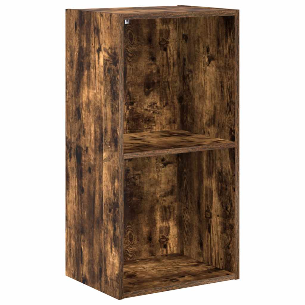 Libreria Rovere Fumo 40x30x77 cm in Legno Multistrato