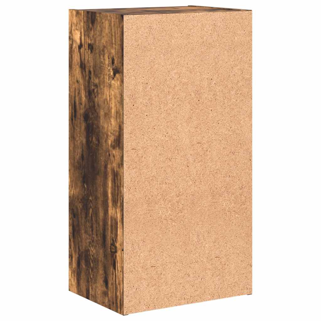 Libreria Rovere Fumo 40x30x77 cm in Legno Multistrato