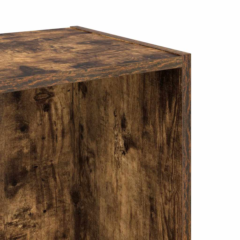 Libreria Rovere Fumo 40x30x77 cm in Legno Multistrato