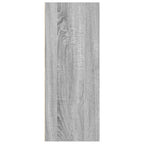 Libreria Grigio Sonoma 40x30x77 cm in Legno Multistrato