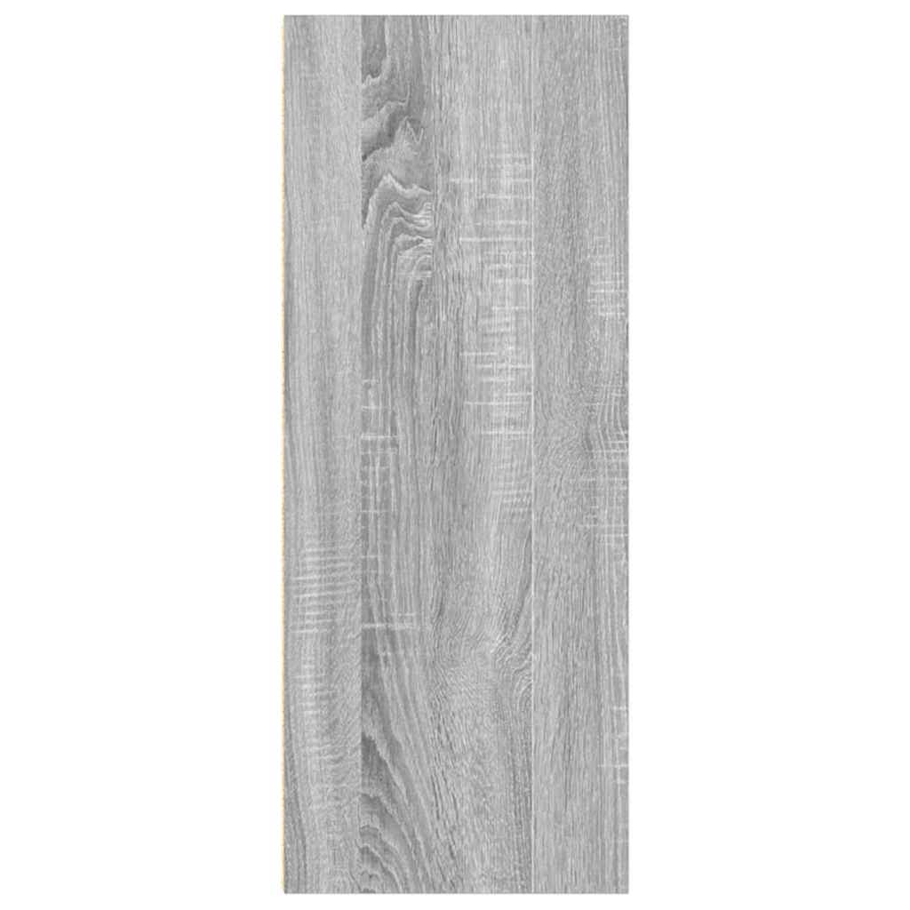 Libreria Grigio Sonoma 40x30x77 cm in Legno Multistrato