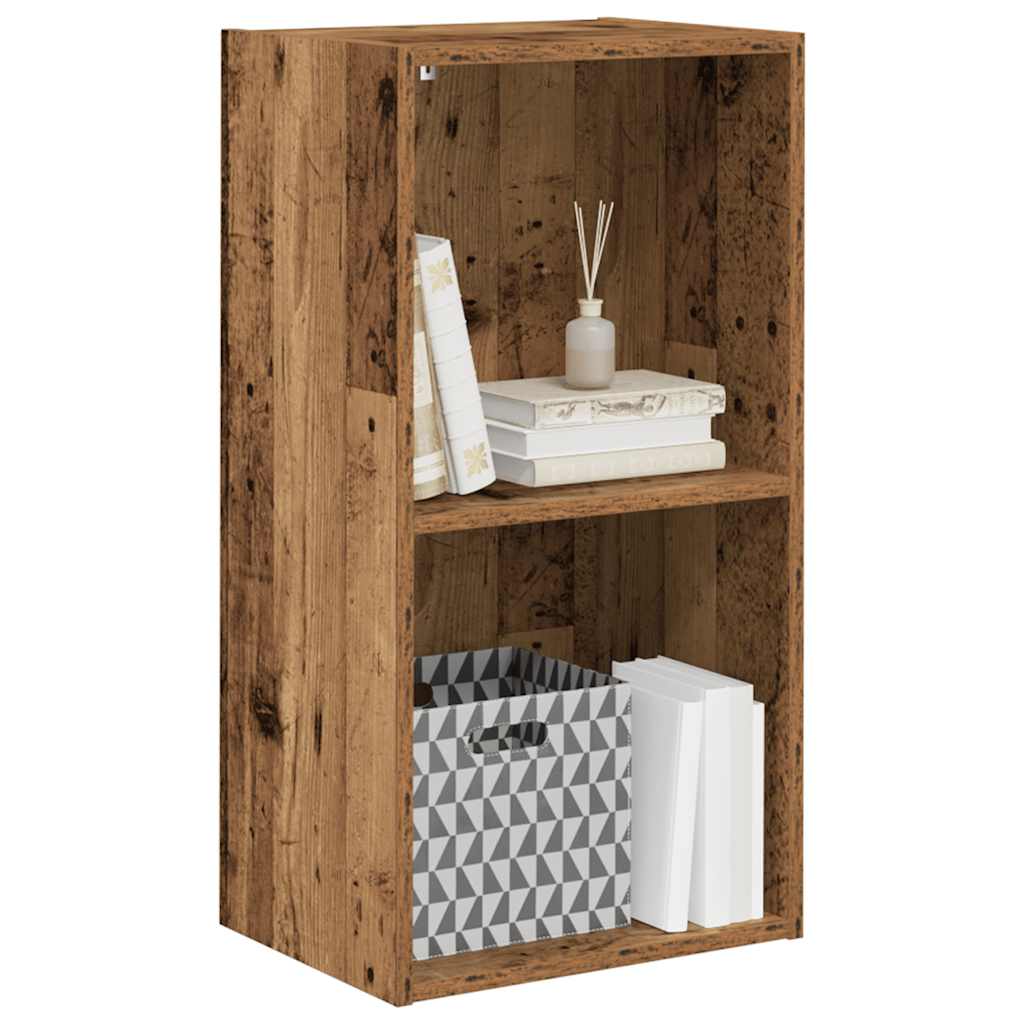 Libreria Legno Antico 40x30x77 cm in Legno Multistrato