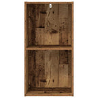 Libreria Legno Antico 40x30x77 cm in Legno Multistrato