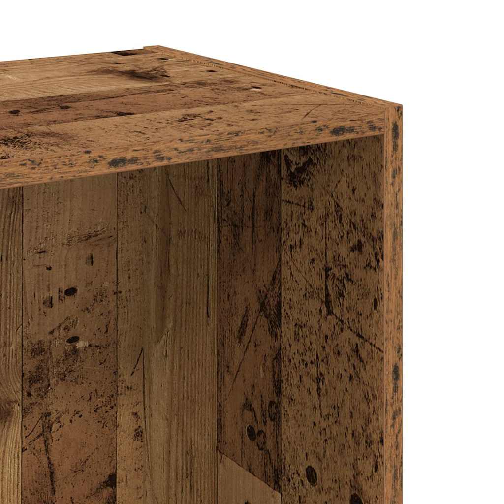 Libreria Legno Antico 40x30x77 cm in Legno Multistrato