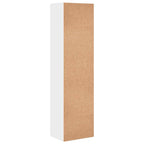 Libreria Bianca 40x30x152 cm in Legno Multistrato