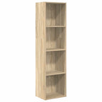 Libreria Rovere Sonoma 40x30x152 cm in Legno Multistrato