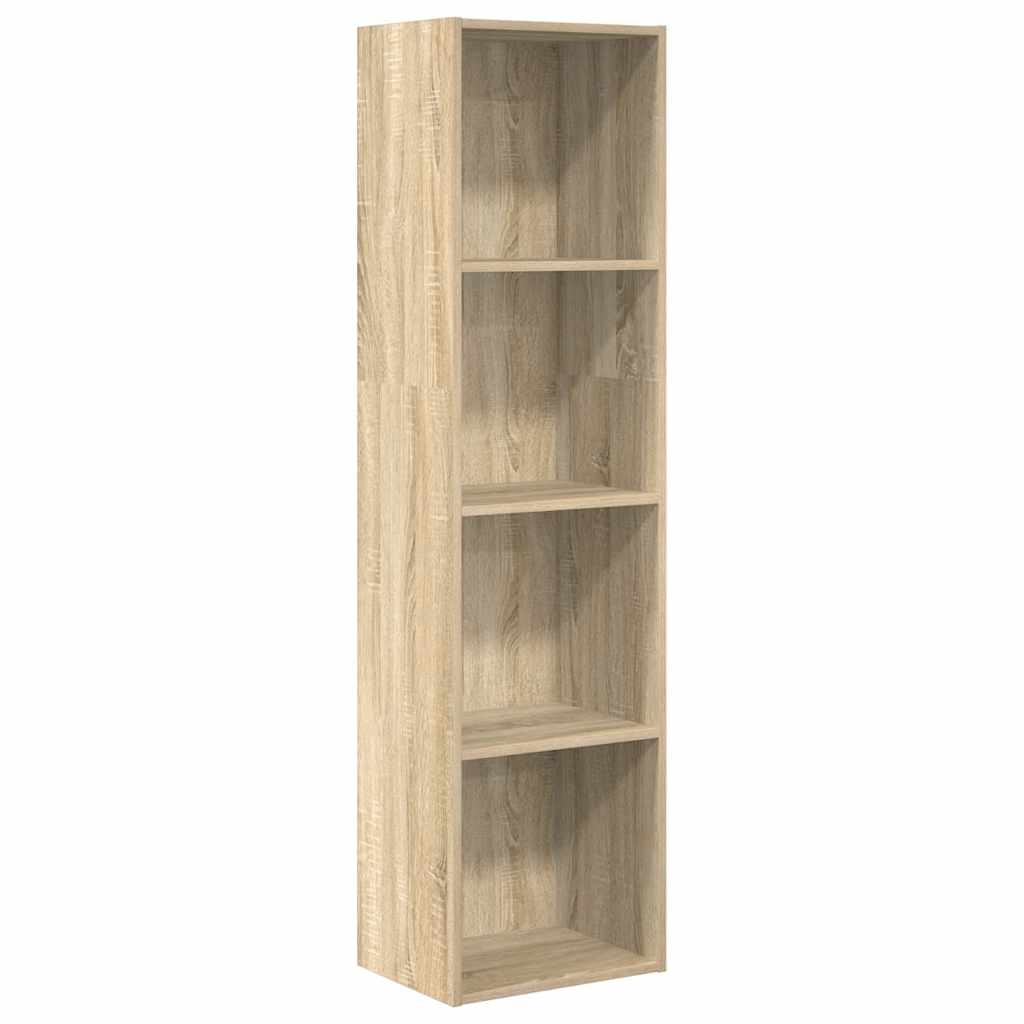Libreria Rovere Sonoma 40x30x152 cm in Legno Multistrato