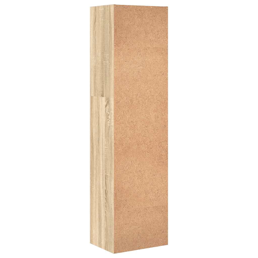 Libreria Rovere Sonoma 40x30x152 cm in Legno Multistrato