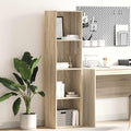 Libreria Rovere Sonoma 40x30x152 cm in Legno Multistrato
