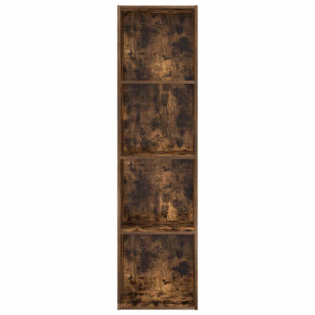 Libreria Rovere Fumo 40x30x152 cm in Legno Multistrato