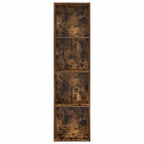 Libreria Rovere Fumo 40x30x152 cm in Legno Multistrato