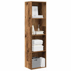 Libreria Legno Antico 40x30x152 cm in Legno Multistrato