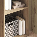 Libreria Rovere Artigianale 40x30x152 cm in Legno Multistrato