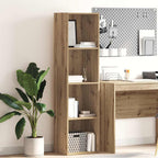 Libreria Rovere Artigianale 40x30x152 cm in Legno Multistrato