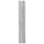Libreria Grigio Sonoma 40x30x189 cm in Legno Multistrato