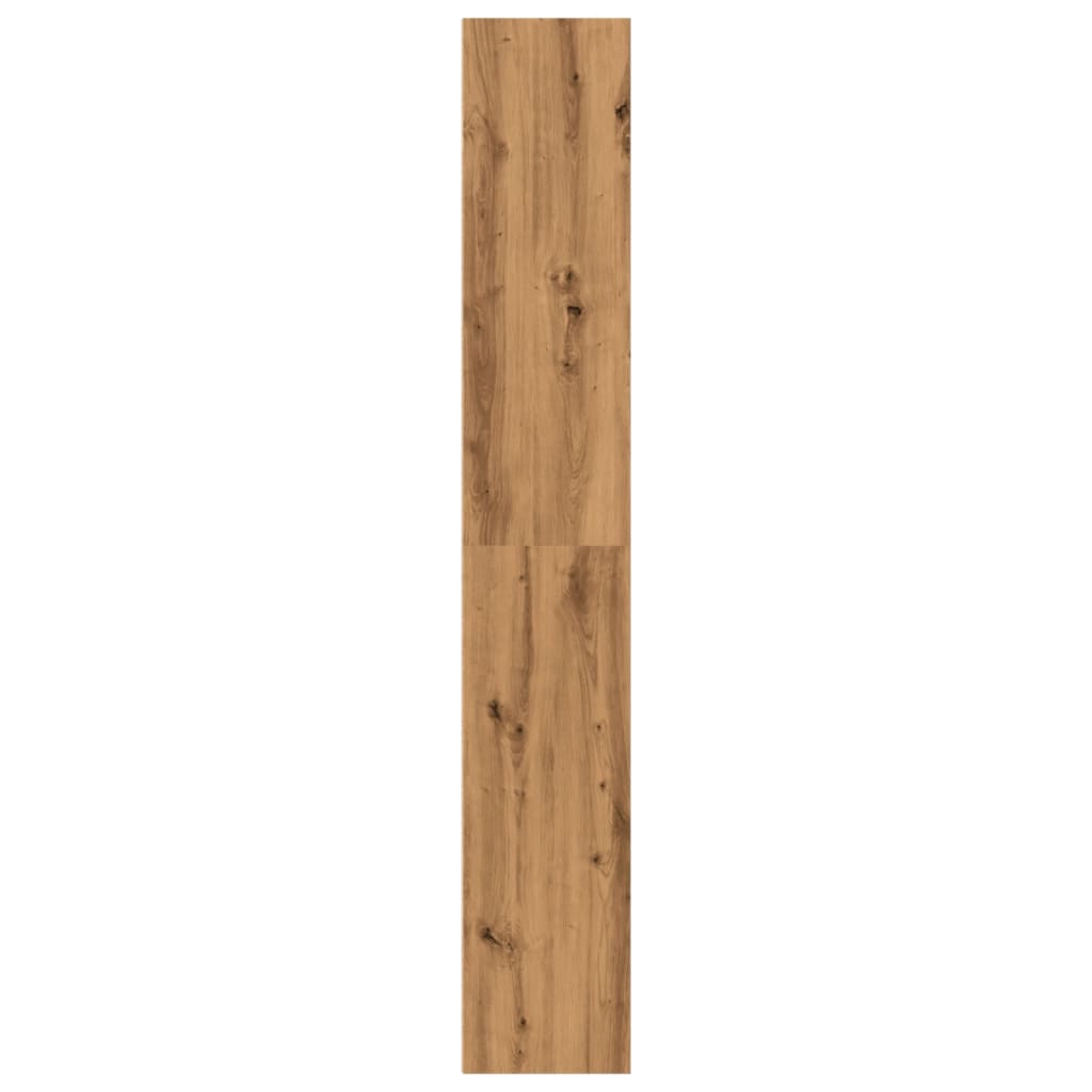Libreria Rovere Artigianale 40x30x189 cm in Legno Multistrato