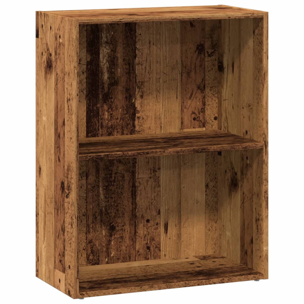 Libreria Legno Antico 60x30x77 cm in Legno Multistrato