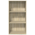 Libreria Rovere Sonoma 60x30x114 cm in Legno Multistrato